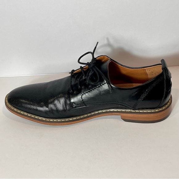 Steve Madden Men’s Nytro Black Perforated Derby Dress Shoe Size 9 Quiet Luxury main image 9